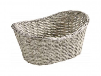 Bread basket KESPER 17652 WEAVED PLASTIC GREY 