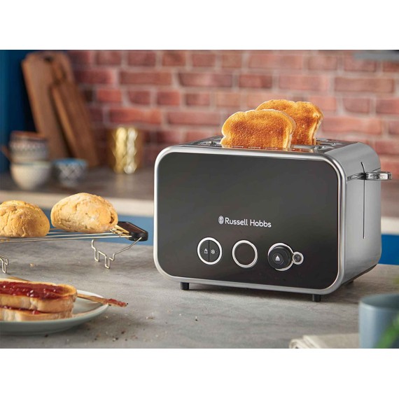 Тостер RUSSELL HOBBS DISTINCTIONS 2S BK (26430-56/RH)