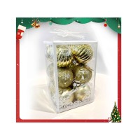 Christmas tree decoration XIMI 6942156225866 (BALL 12 PCS)