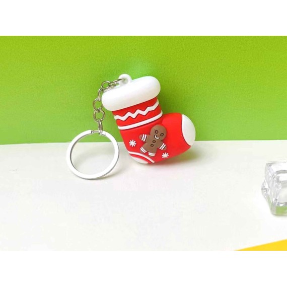 Брелок для ключей XIMI 6942156227778 (CHRISTMAS BOOTS)