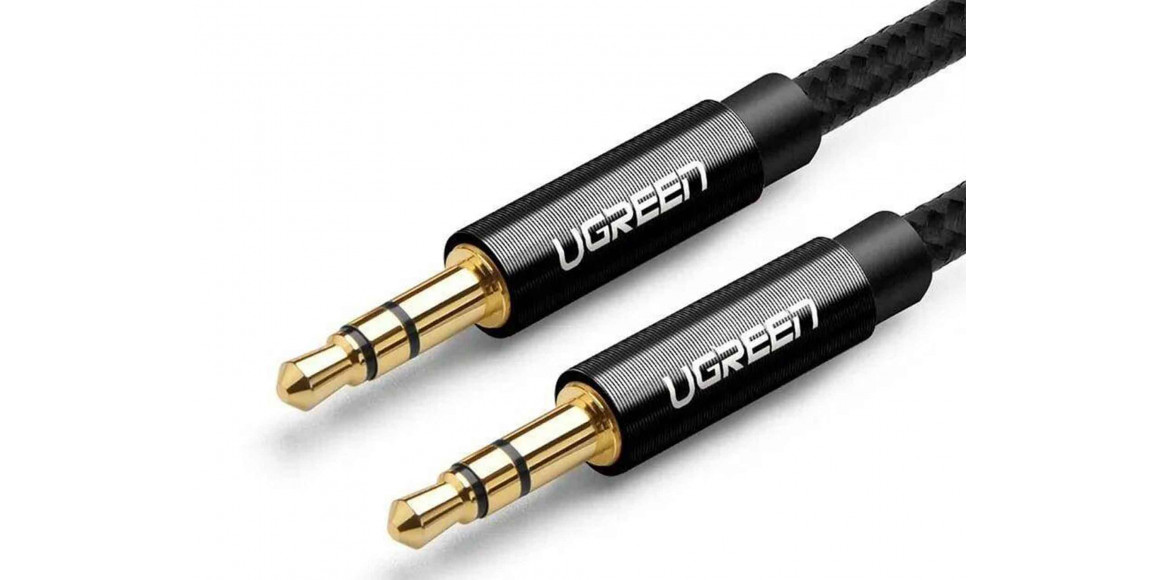 Մալուխ UGREEN 3.5mm to 3.5mm AUX 1M (BK) (50361)