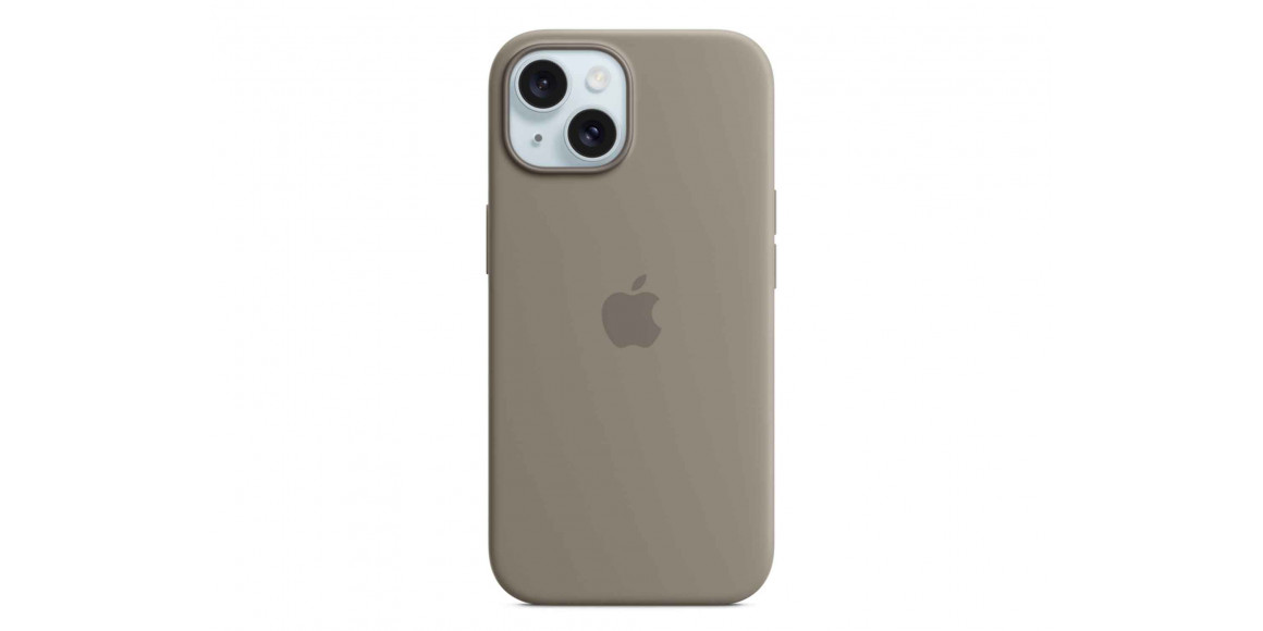 Հեռախոսի պատյան APPLE iPhone 15 Silicone Case With MagSafe (Clay) MT0Q3ZM/A