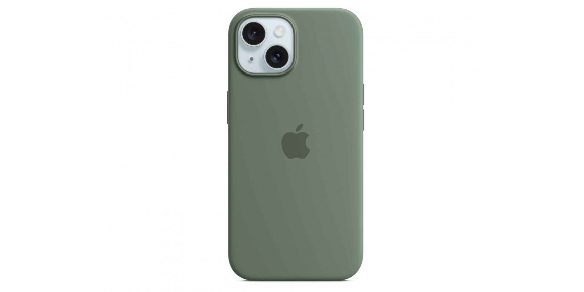 Հեռախոսի պատյան APPLE iPhone 15 Silicone Case With MagSafe (Cypress) MT0X3ZM/A