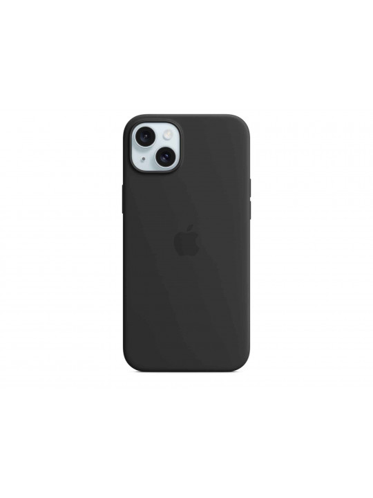 Հեռախոսի պատյան APPLE iPhone 15 Plus Silicone Case with MagSafe (Black) MT103ZM/A