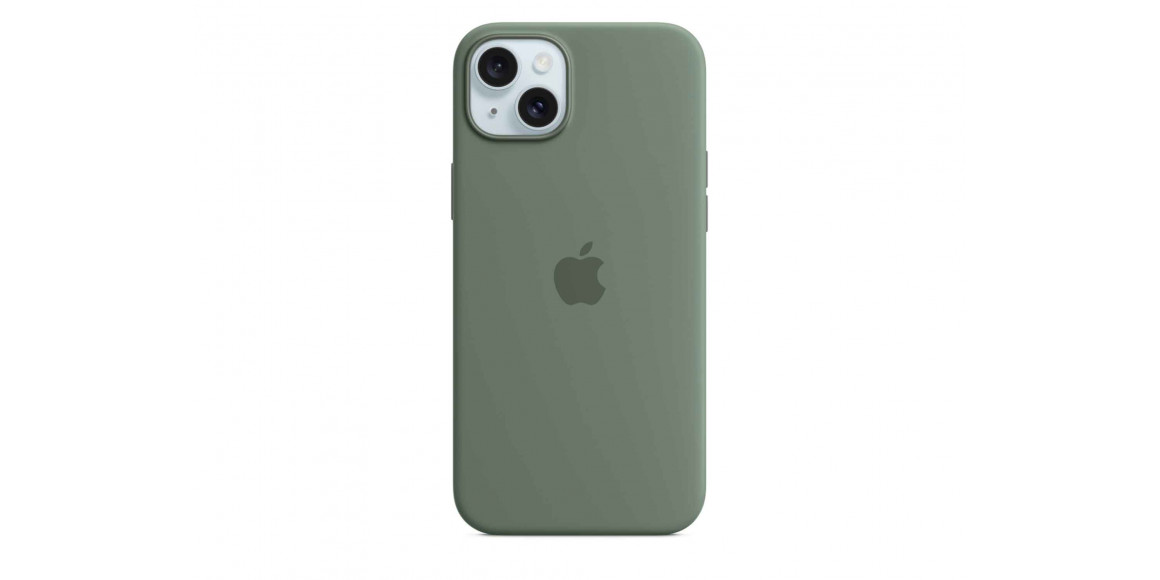 Հեռախոսի պատյան APPLE iPhone 15 Plus Silicone Case with MagSafe (Cypress) MT183ZM/A