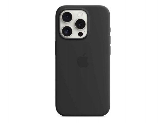 Հեռախոսի պատյան APPLE iPhone 15 Pro Silicone Case With MagSafe (Black) MT1A3ZM/A
