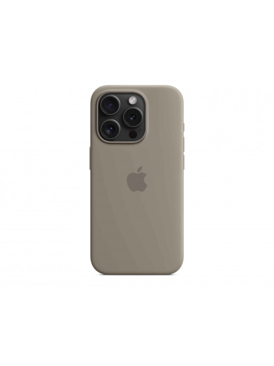 Հեռախոսի պատյան APPLE iPhone 15 Pro Silicone Case With MagSafe (Clay) MT1E3ZM/A