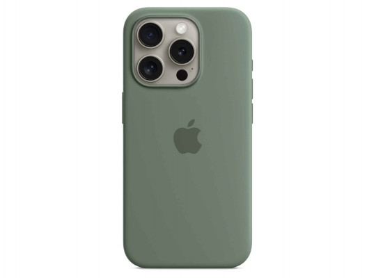 Հեռախոսի պատյան APPLE iPhone 15 Pro Silicone Case With MagSafe (Cypress) MT1J3ZM/A