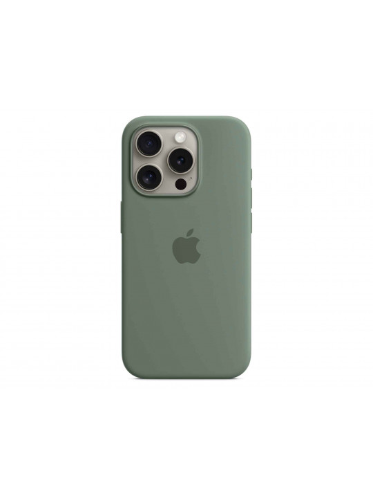 Чехлы для смартфонов APPLE iPhone 15 Pro Silicone Case With MagSafe (Cypress) MT1J3ZM/A