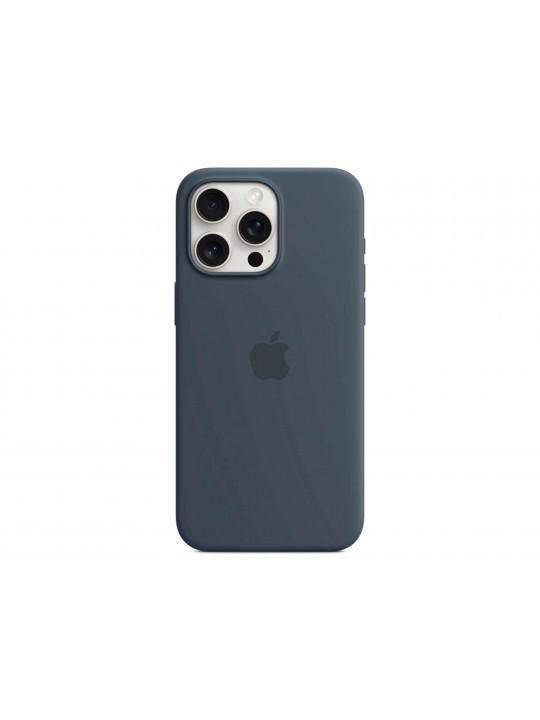 Чехлы для смартфонов APPLE iPhone 15 Pro Max Silicone Case with MagSafe (Storm Blue) MT1P3ZM/A