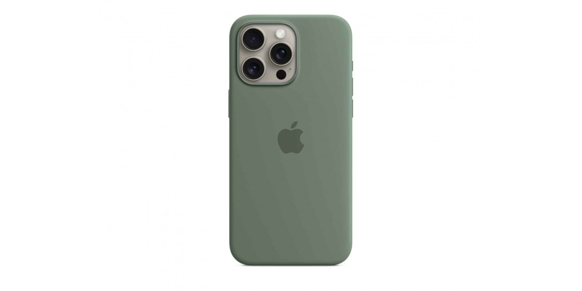 Чехлы для смартфонов APPLE iPhone 15 Pro Max Silicone Case with MagSafe (Cypress) MT1X3ZM/A