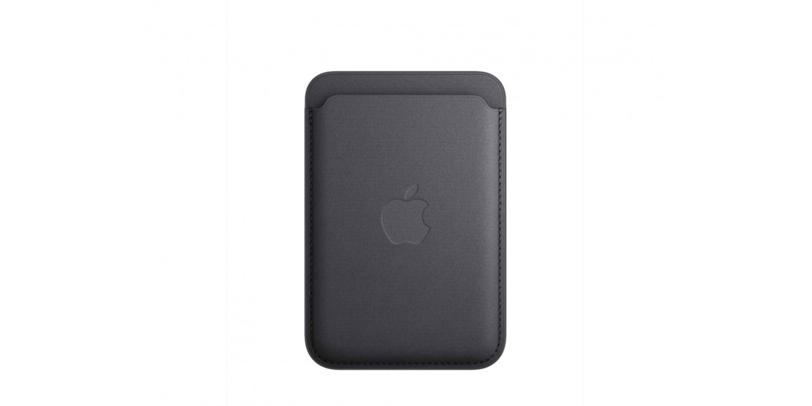 Հեռախոսի պատյան APPLE iPhone FineWoven Wallet with MagSafe (Black) (MT2N3ZM/A)