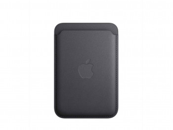 Հեռախոսի պատյան APPLE iPhone FineWoven Wallet with MagSafe (Black) (MT2N3ZM/A)