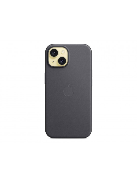 Чехлы для смартфонов APPLE iPhone 15 FineWoven Case with MagSafe (Black) MT393ZM/A
