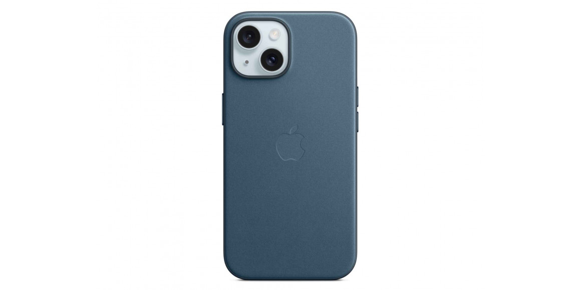 Հեռախոսի պատյան APPLE iPhone 15 FineWoven Case with MagSafe (Pacific Blue) MT3G3ZM/A