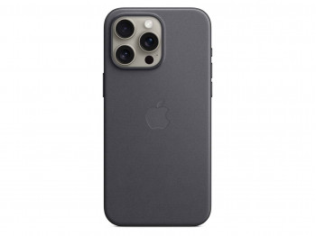 Հեռախոսի պատյան APPLE iPhone 15 Pro Max FineWoven Case with MagSafe (Black) MT4V3ZM/A