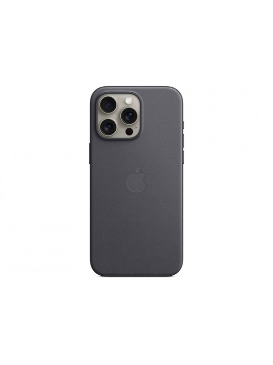 Հեռախոսի պատյան APPLE iPhone 15 Pro Max FineWoven Case with MagSafe (Black) MT4V3ZM/A