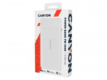 Արտաքին սնուցման մարտկոց CANYON CNE-CPB1009W (WH) 