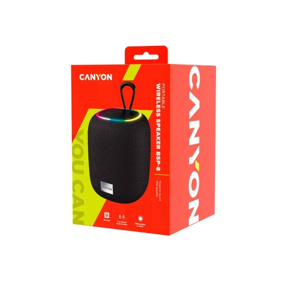 Bluetooth speaker CANYON CNE-CBTSP8B 