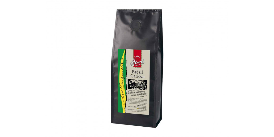 Кофе HENRI BRASIL CARIOCA ARABICA 100% 500g