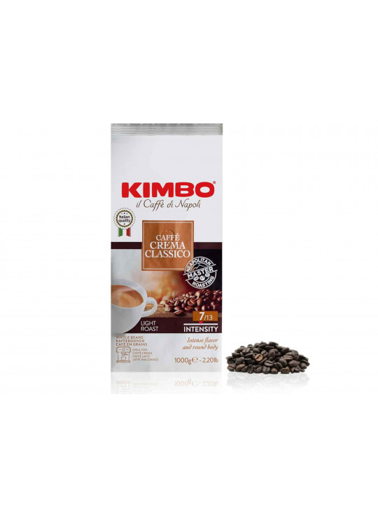 Հատիկավոր սուրճ KIMBO CREMA CLASSICO 80/20 