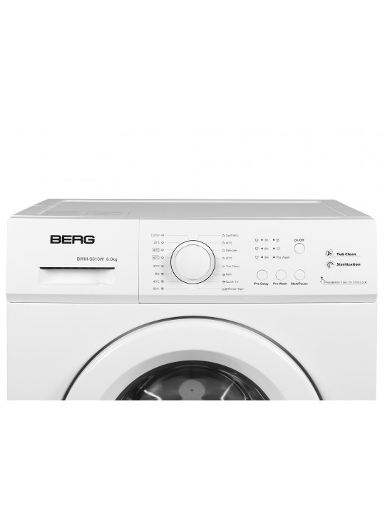 Լվացքի մեքենա BERG BWM-S610W 