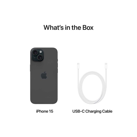 Смартфон APPLE IPHONE 15 128GB (BK) (MTP03HX/A)