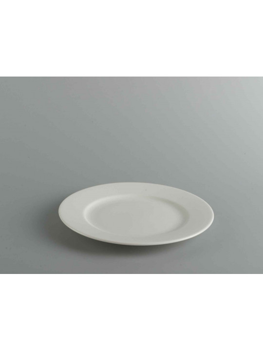 Plate MINH LONG 582885000 ROUND JASMINE LYS IVORY WHITE 28CM 