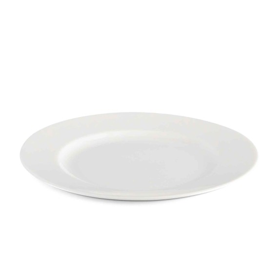Тарелка MINH LONG 582885000 ROUND JASMINE LYS IVORY WHITE 28CM 