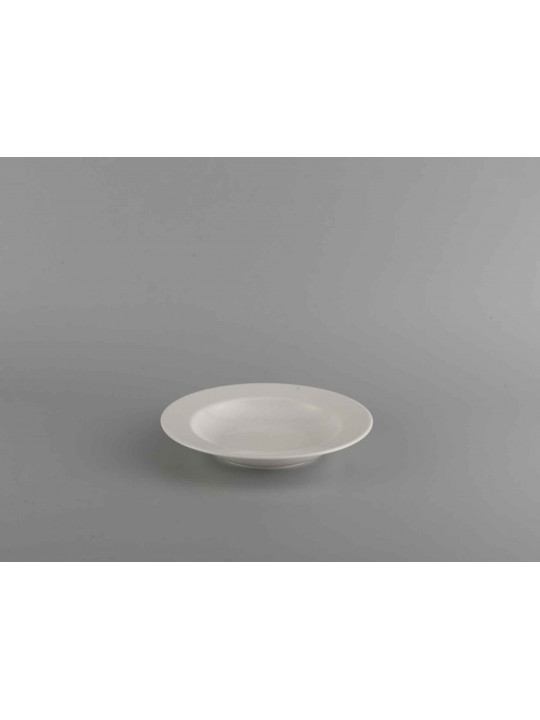 Plate MINH LONG 632301000 SOUP JASMINE LYS IVORY WHITE 23CM 