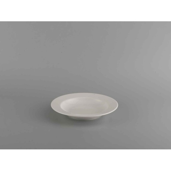 Ափսե MINH LONG 632301000 SOUP JASMINE LYS IVORY WHITE 23CM 