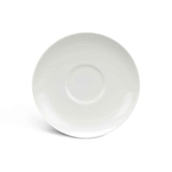 Plate MINH LONG 581224000 FOR TEA CUP DAISY LYS IVORY WHITE 
