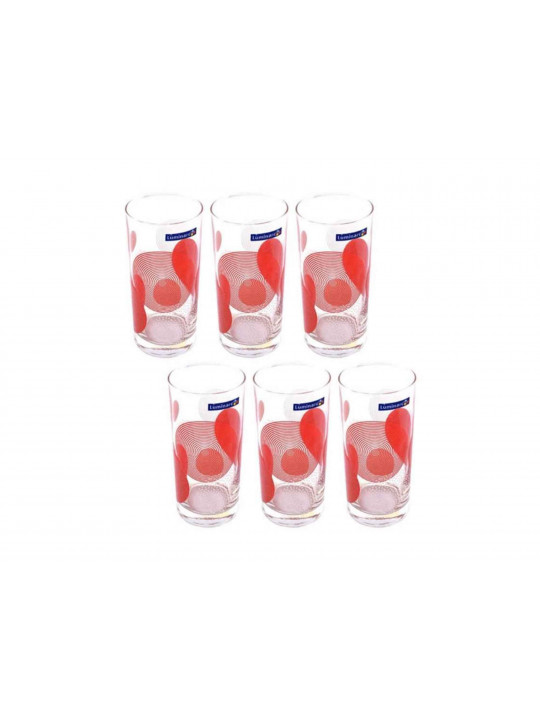 Набор стаканов LUMINARC Q0931 CONST RED 270 ml (G8278) 