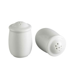 Salt/peppers set MINH LONG 090755000 PAPPER TRAINER JASMINE LYS IVORY WHITE 