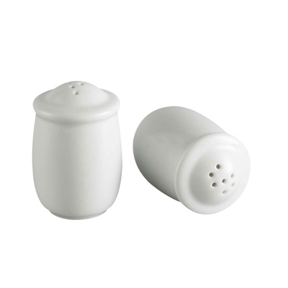 Salt/peppers set MINH LONG 090755000 PAPPER TRAINER JASMINE LYS IVORY WHITE 