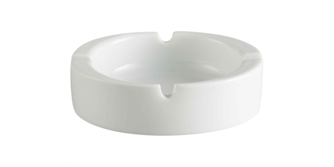 Ashtray MINH LONG 171010000 ROUND JASMINE LYS IVORY WHITE 