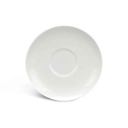 Plate MINH LONG 581124000 FOR ESPRESSO CUP DAISY LYS IVORY WHITE 11CM 