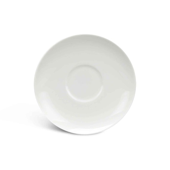 Plate MINH LONG 581124000 FOR ESPRESSO CUP DAISY LYS IVORY WHITE 11CM 
