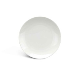 Тарелка MINH LONG 582280000 FLAT ROUND DAISY LYS IVORY WHITE 22CM 