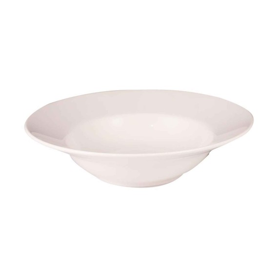 Тарелка MINH LONG 632302000 DEEP SOUP JASMINE LYS IVORY WHITE 23CM 