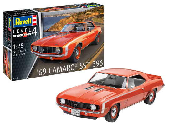 Puzzle and mosaic REVELL 69 CAMARO SS396 67712 