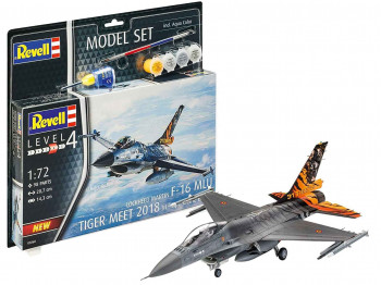 Puzzle and mosaic REVELL F-16 MLU 2018 31SQN 63860 