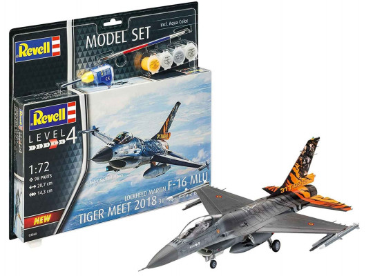 Puzzle and mosaic REVELL F-16 MLU 2018 31SQN 63860 