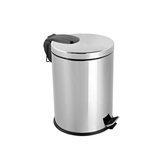 Bucket FLORA FT608 ST.STEEL WITH PEDAL 12L 