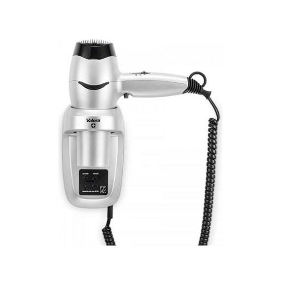 Hair dryer VALERA HOSPITALITY EXCEL 1600 SHAVER SILVER (561.7/044.05)
