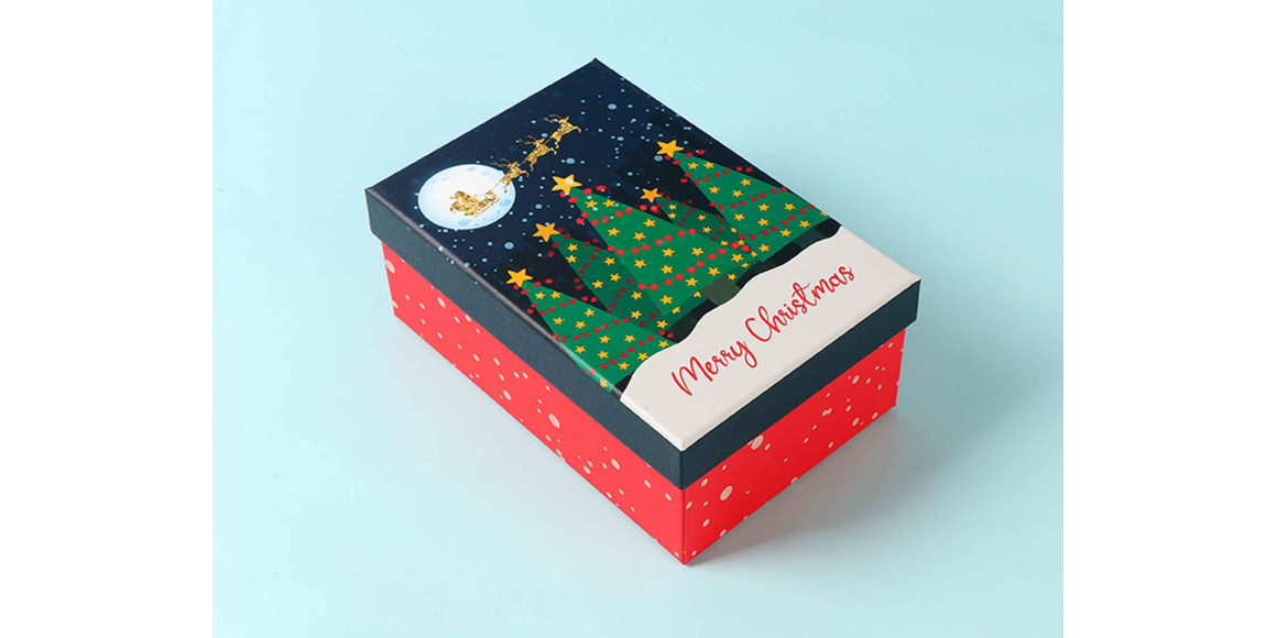 Տոնածառի զարդեր XIMI 6936706425905 (CHRISTMAS GIFT BOX- S)