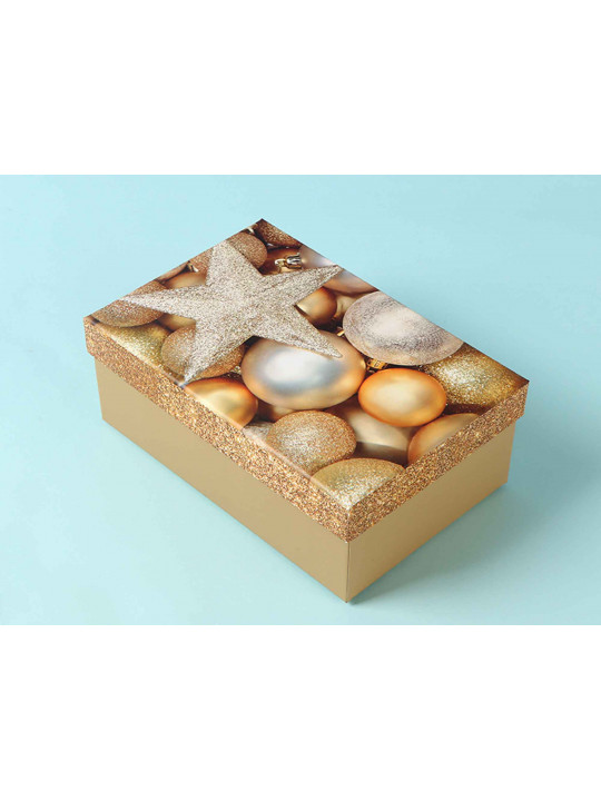 Տոնածառի զարդեր XIMI 6936706425929 (CHRISTMAS GIFT BOX-M)