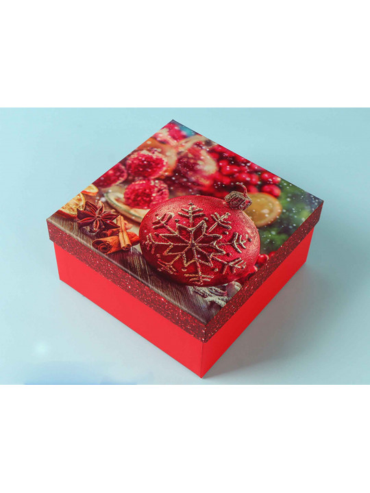 Տոնածառի զարդեր XIMI 6936706425974 (CHRISTMAS GIFT BOX-L)