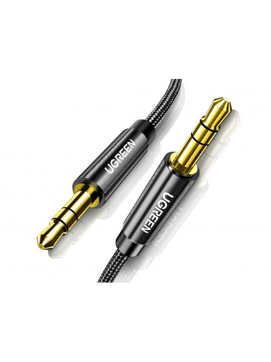 Кабели UGREEN 3.5mm to 3.5mm AUX 1M (BK) 50361