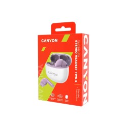 Tws наушник CANYON TWS-5 (Purple) (CNS-TWS5PU)